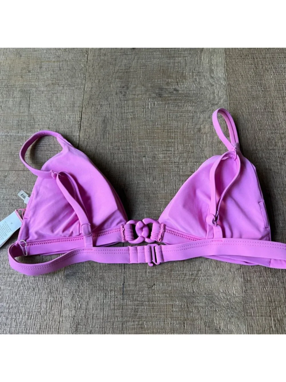 Vitamin A Gia Triangle Bikini pink Top size M